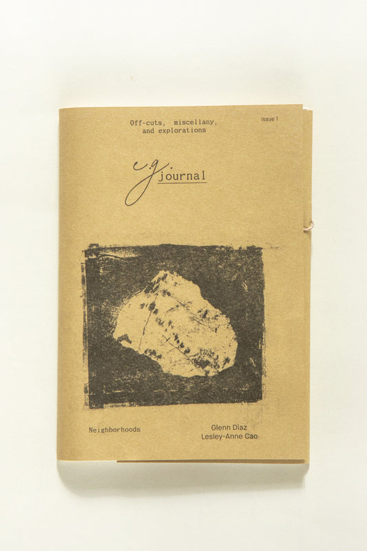 e.g. False Starts by Glenn Diaz and Lesley-Anne Cao | Print Edition